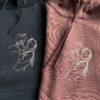 bluza | wzór konturowy ze zdjęcia