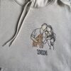 bluza | wzór konturowy ze zdjęcia